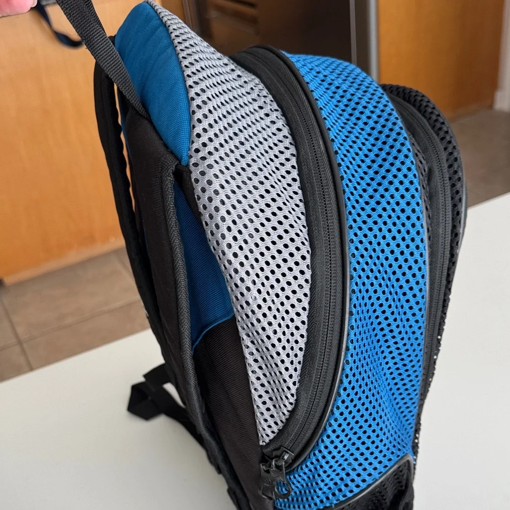 adidas Blue, Gray and Black Men's Athletic Backpack